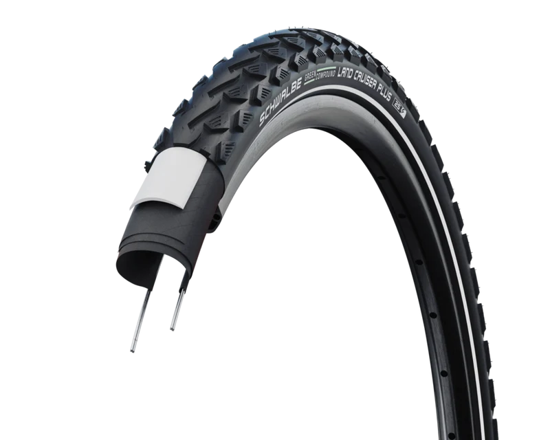 Pneu Vélo Schwalbe Land Cruiser Plus 28x2.00 – PunctureGuard & Green Compound E-Bike Polyvalent