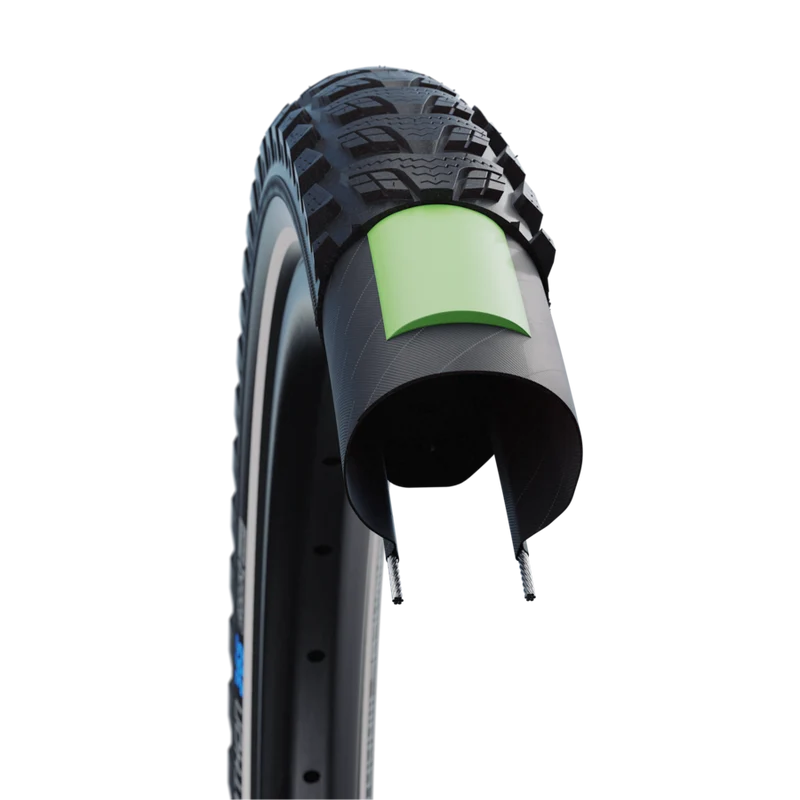 Pneu Vélo Schwalbe Marathon 365 Performance GreenGuard 26x2.15 – Addix 4Season E-Bike & Toutes Saisons