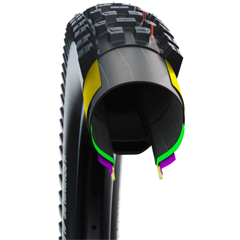 Pneu VTT Schwalbe Albert Gravity Pro Addix Soft 29×2.50 (63-622) – Tubeless Ready – E-50