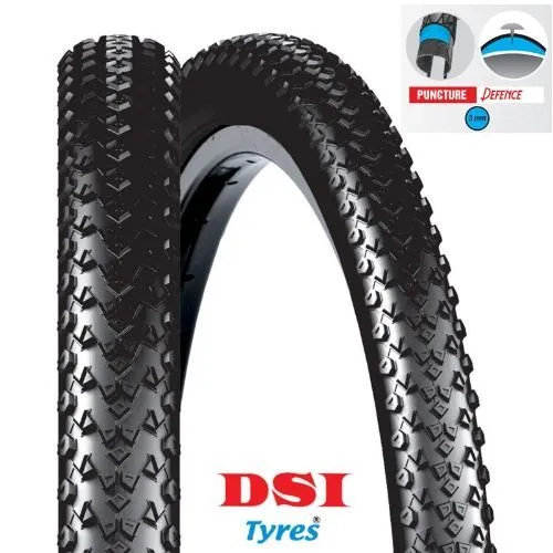 Pneu VTT 29x2.10 SRI-96 DSI – Full Black Puncture Protection 3 mm (54-622)