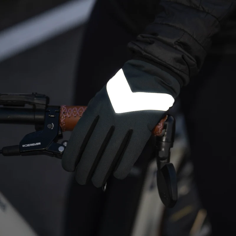 Gants réfléchissants, imperméables et chauds