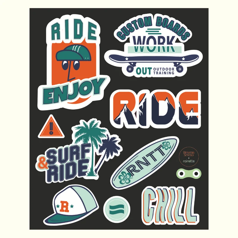Stickers réfléchissants | Ride