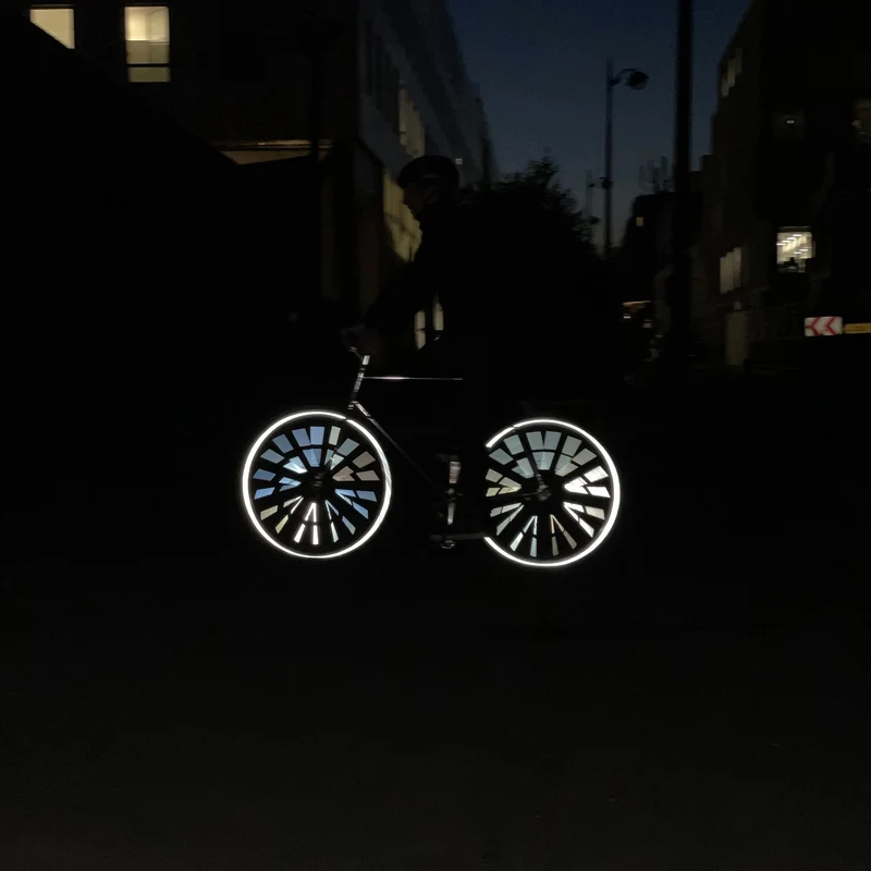 Réflecteurs pour rayons de vélo | fluo