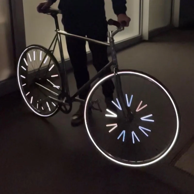 Réflecteurs pour rayons de vélo | fluo