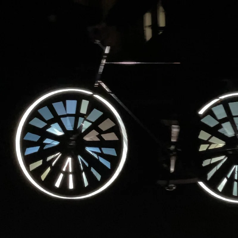 Réflecteurs pour rayons de vélo | fluo