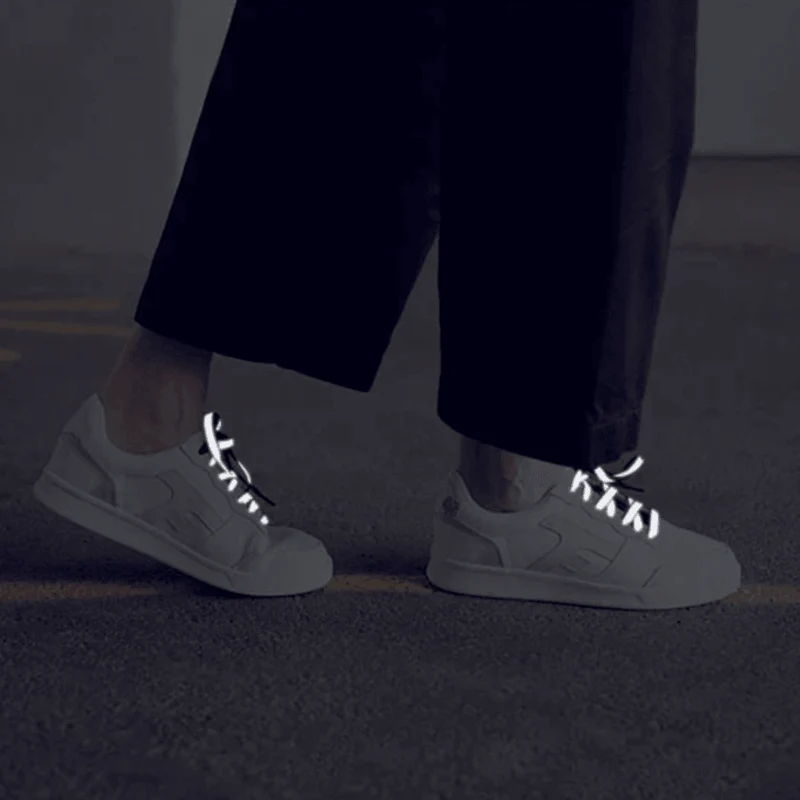 Lacets réfléchissants | violet - ton sur ton