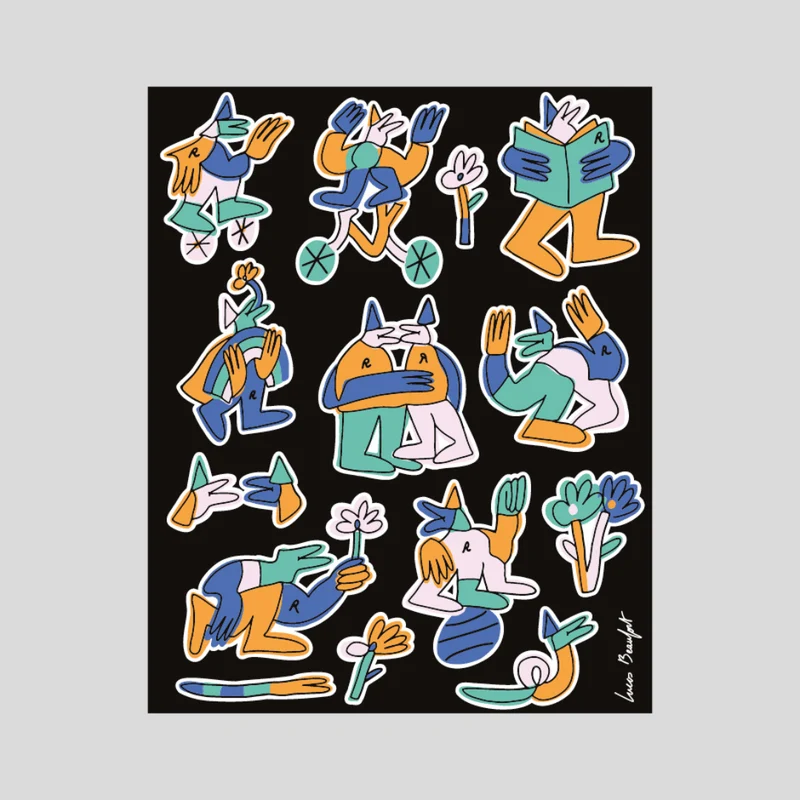 Stickers réfléchissants | Lucas Beaufort