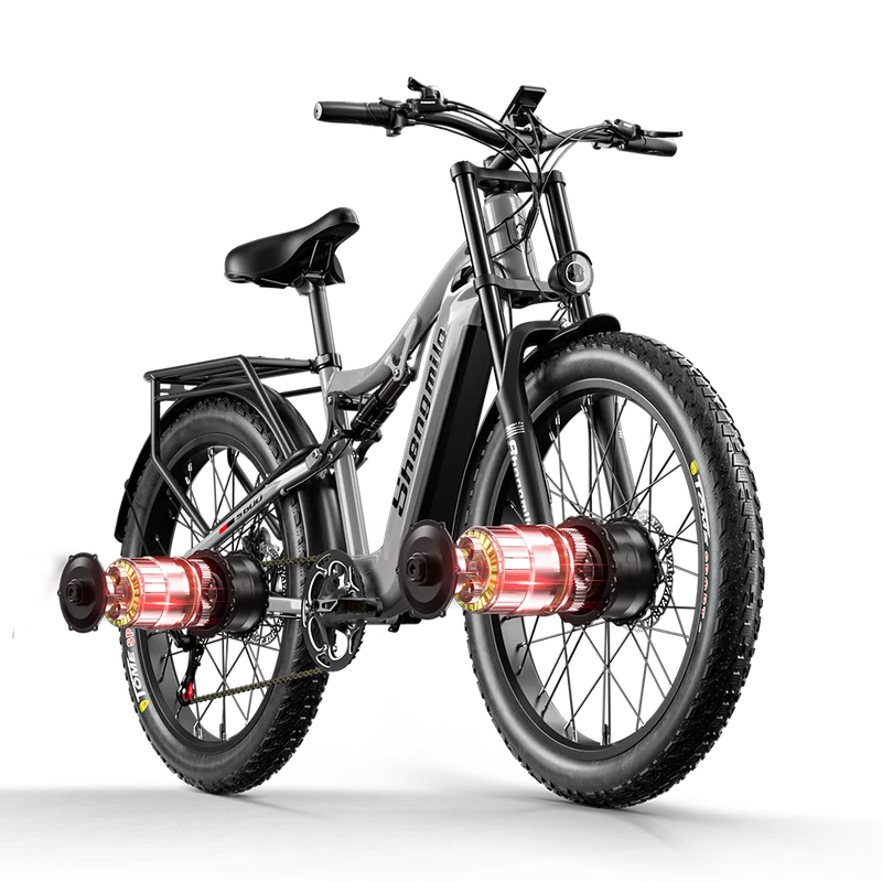 Vélo électrique à double moteur Shengmilo S600 2000W