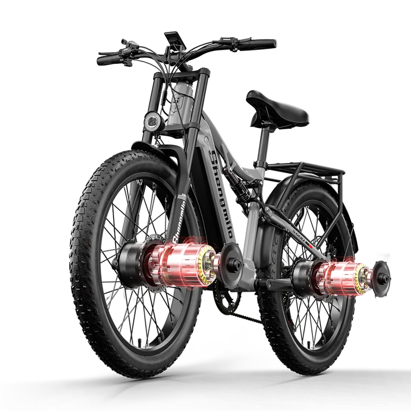 Vélo électrique à double moteur Shengmilo S600 2000W