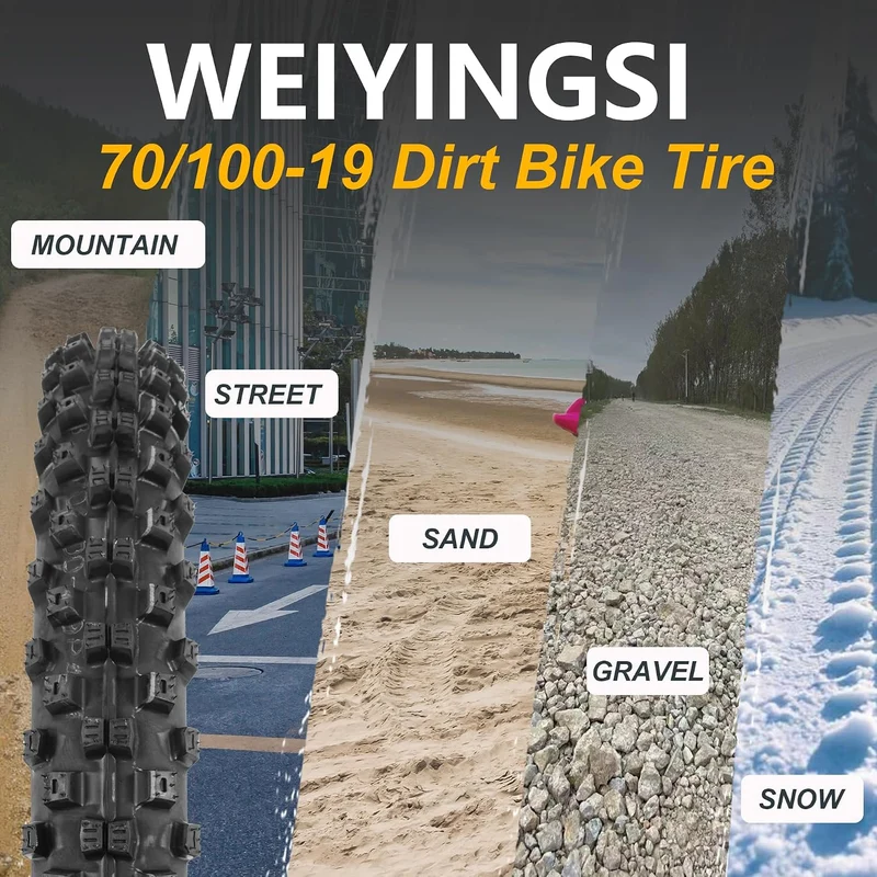 Kit de pneus pour moto tout-terrain S900PRO 70/100-19