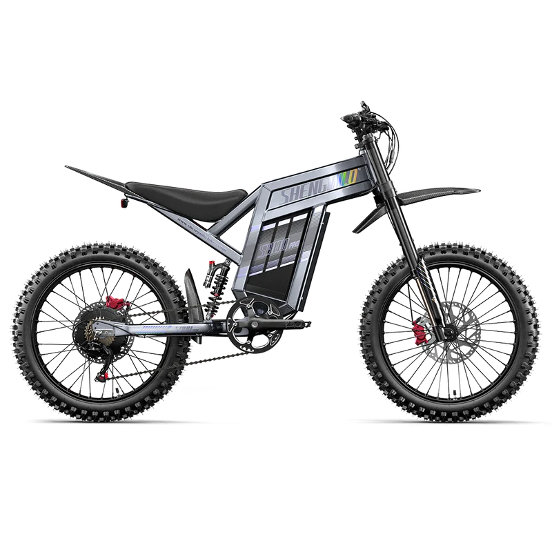 Vélo électrique Shengmilo S900PRO 3000W avec batterie 60V 35Ah, vélo électrique tout suspendu