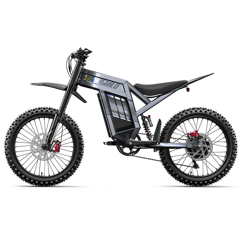 Vélo électrique Shengmilo S900PRO 3000W avec batterie 60V 35Ah, vélo électrique tout suspendu