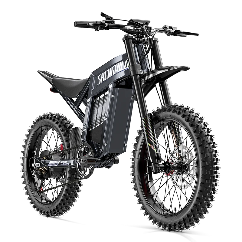 Vélo électrique Shengmilo S900PRO 3000W avec batterie 60V 35Ah, vélo électrique tout suspendu