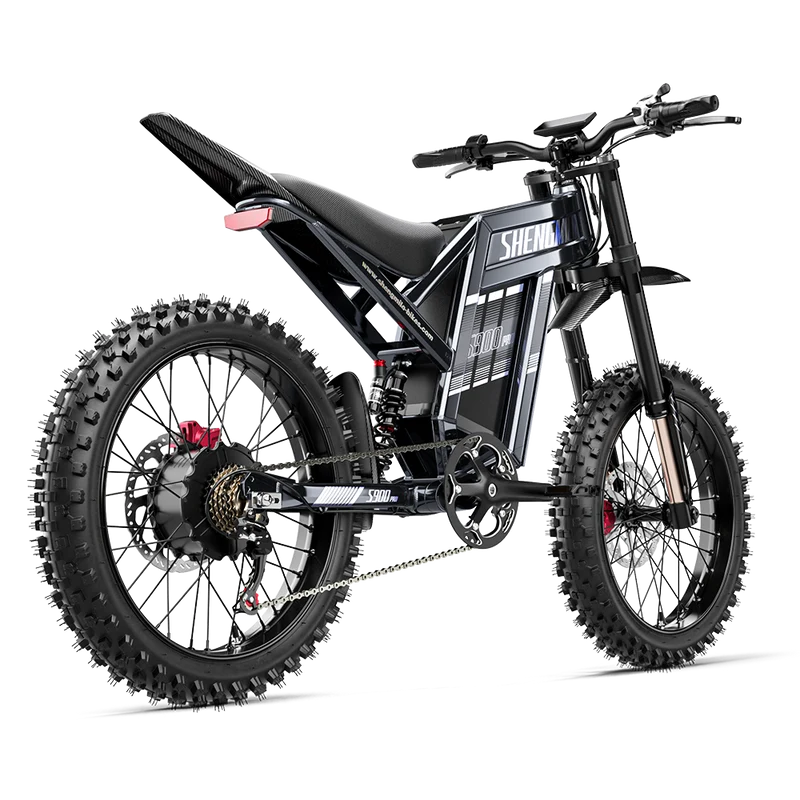 Vélo électrique Shengmilo S900PRO 3000W avec batterie 60V 35Ah, vélo électrique tout suspendu