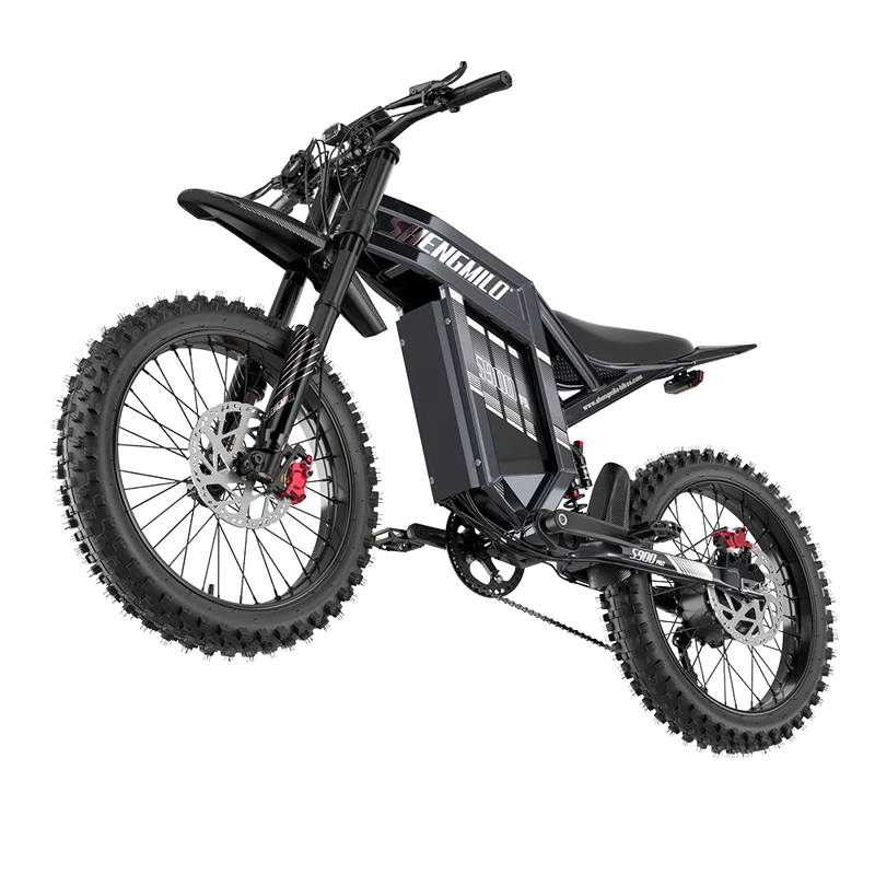 Vélo électrique Shengmilo S900PRO 3000W avec batterie 60V 35Ah, vélo électrique tout suspendu