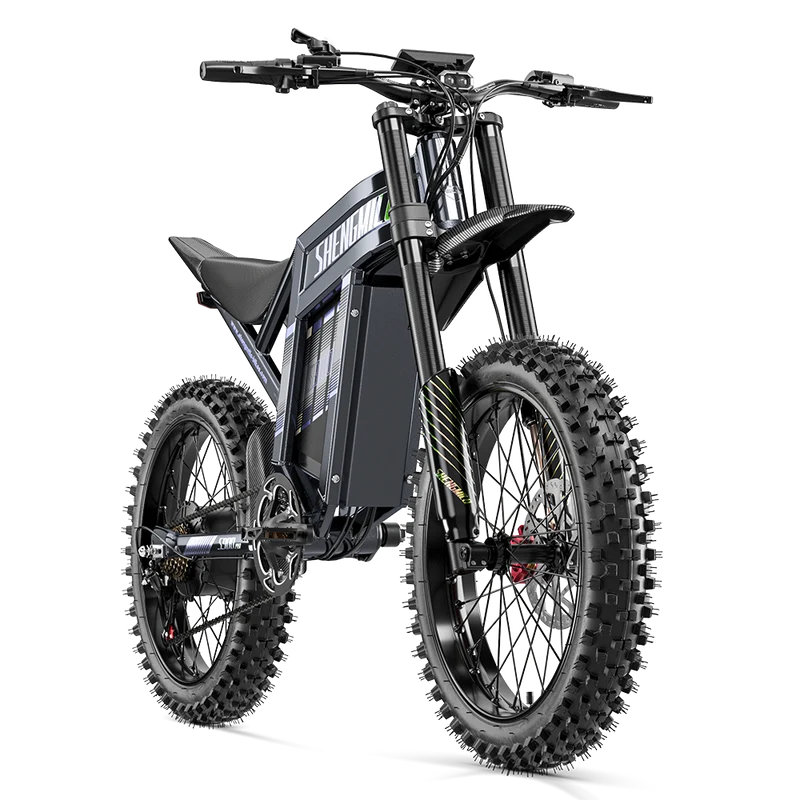 Vélo électrique Shengmilo S900PRO 3000W avec batterie 60V 35Ah, vélo électrique tout suspendu