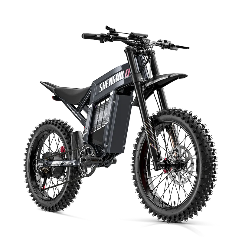 Vélo électrique Shengmilo S900PRO 3000W avec batterie 60V 35Ah, vélo électrique tout suspendu