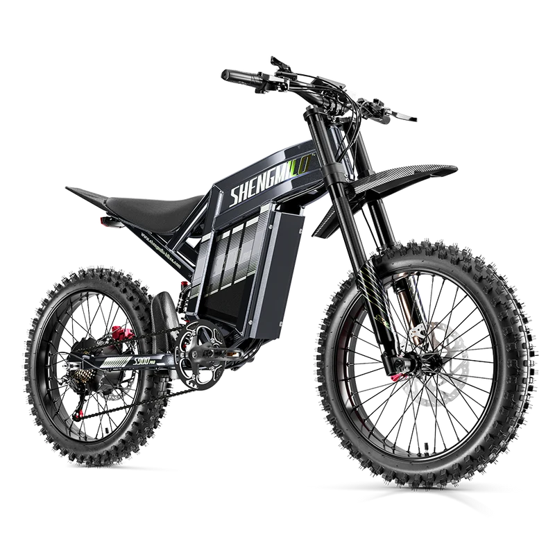 Vélo électrique Shengmilo S900PRO 3000W avec batterie 60V 35Ah, vélo électrique tout suspendu