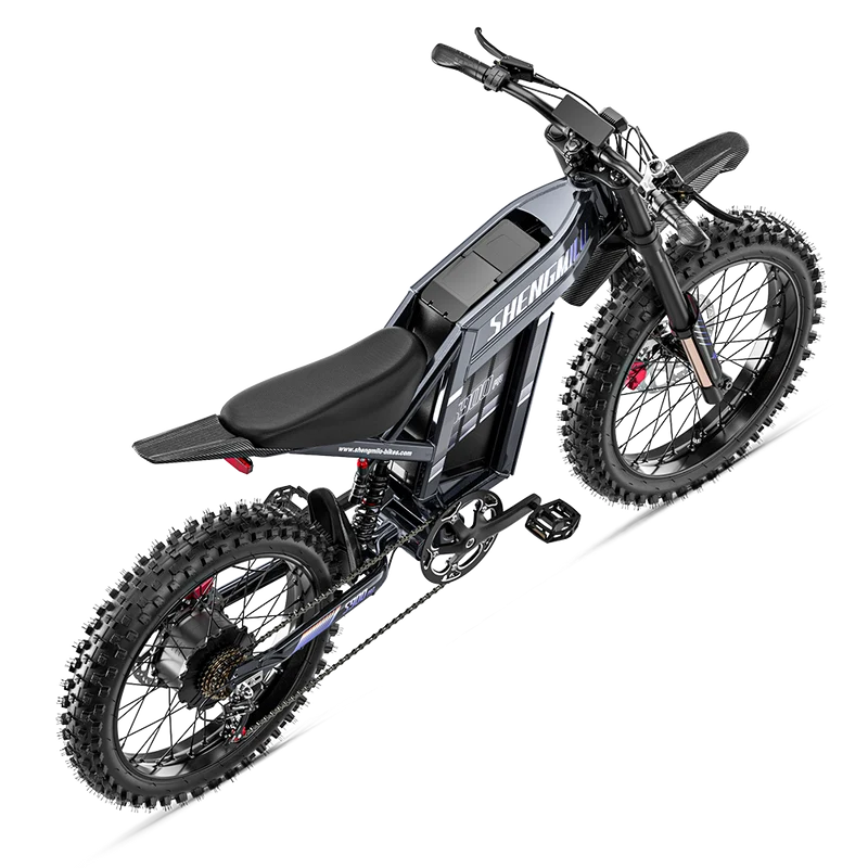 Vélo électrique Shengmilo S900PRO 3000W avec batterie 60V 35Ah, vélo électrique tout suspendu