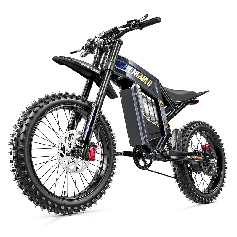 Vélo électrique Shengmilo S900PRO 3000W avec batterie 60V 35Ah, vélo électrique tout suspendu