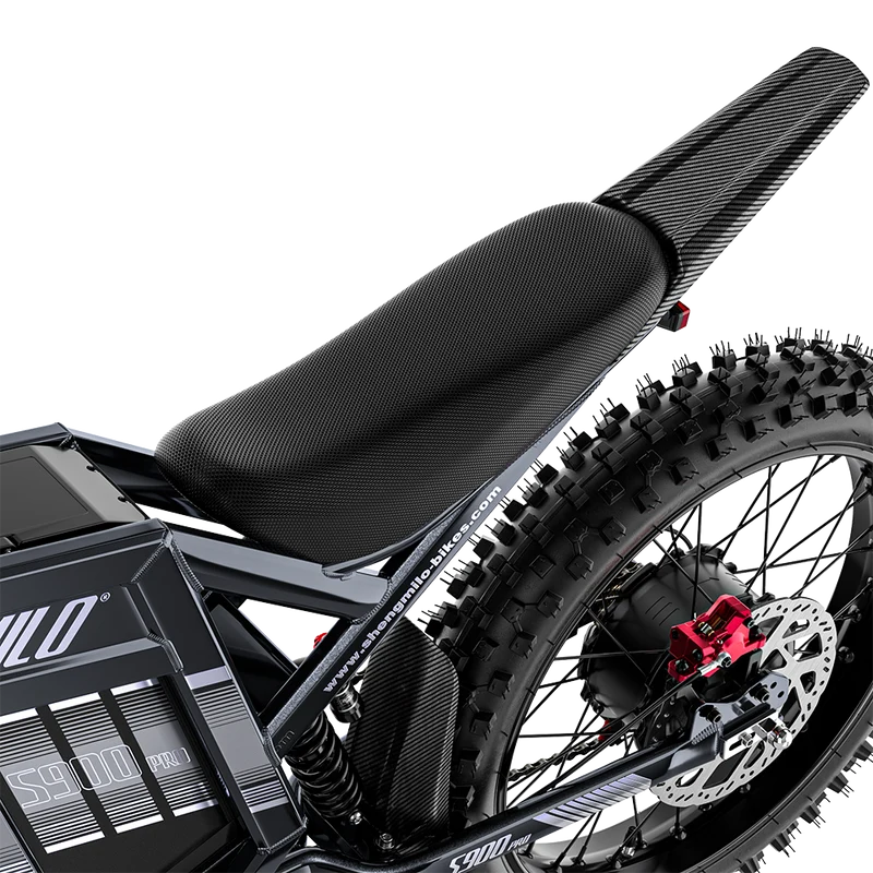 Vélo électrique Shengmilo S900PRO 3000W avec batterie 60V 35Ah, vélo électrique tout suspendu