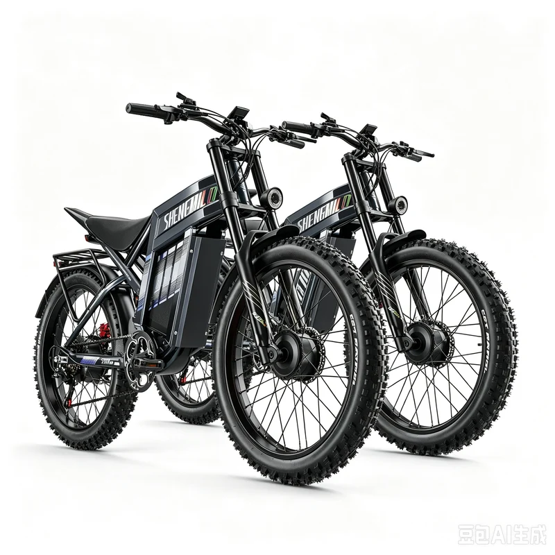 Vélo électrique Shengmilo S900PRO 3000W avec batterie 60V 35Ah, vélo électrique tout suspendu