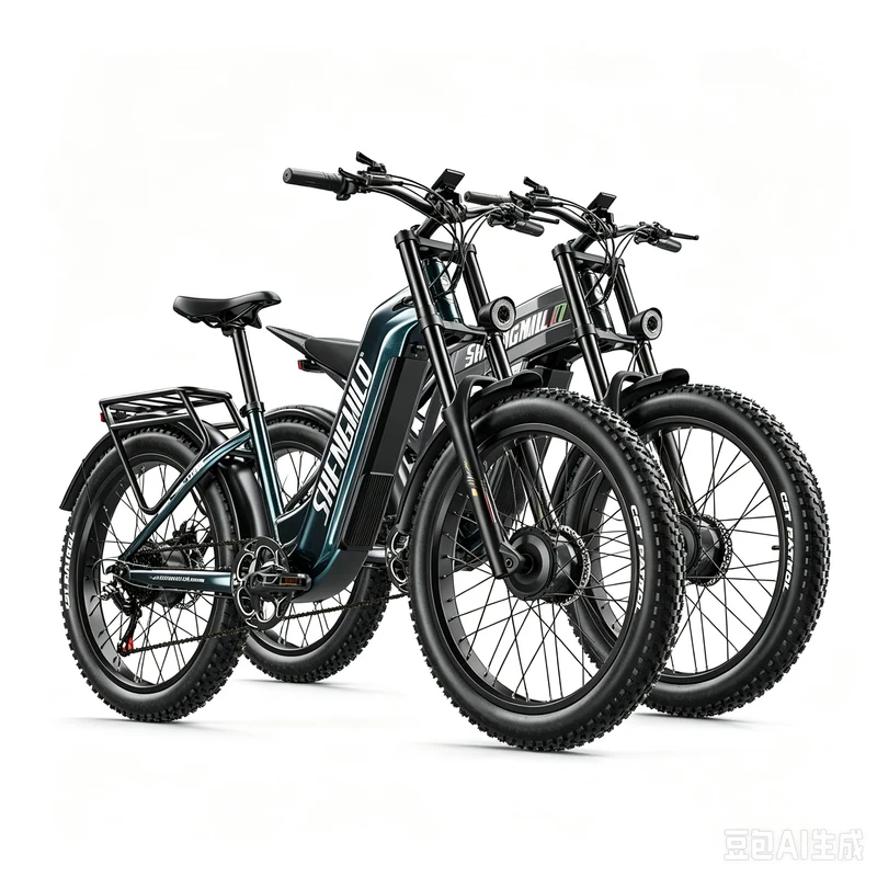Vélo électrique Shengmilo S900PRO 3000W avec batterie 60V 35Ah, vélo électrique tout suspendu