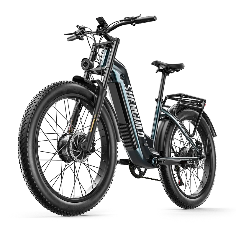 Vélo électrique Shengmilo S700PRO 2000W à double moteur 48V 25Ah