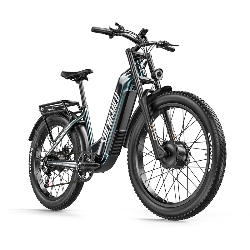 Vélo électrique Shengmilo S700PRO 2000W à double moteur 48V 25Ah