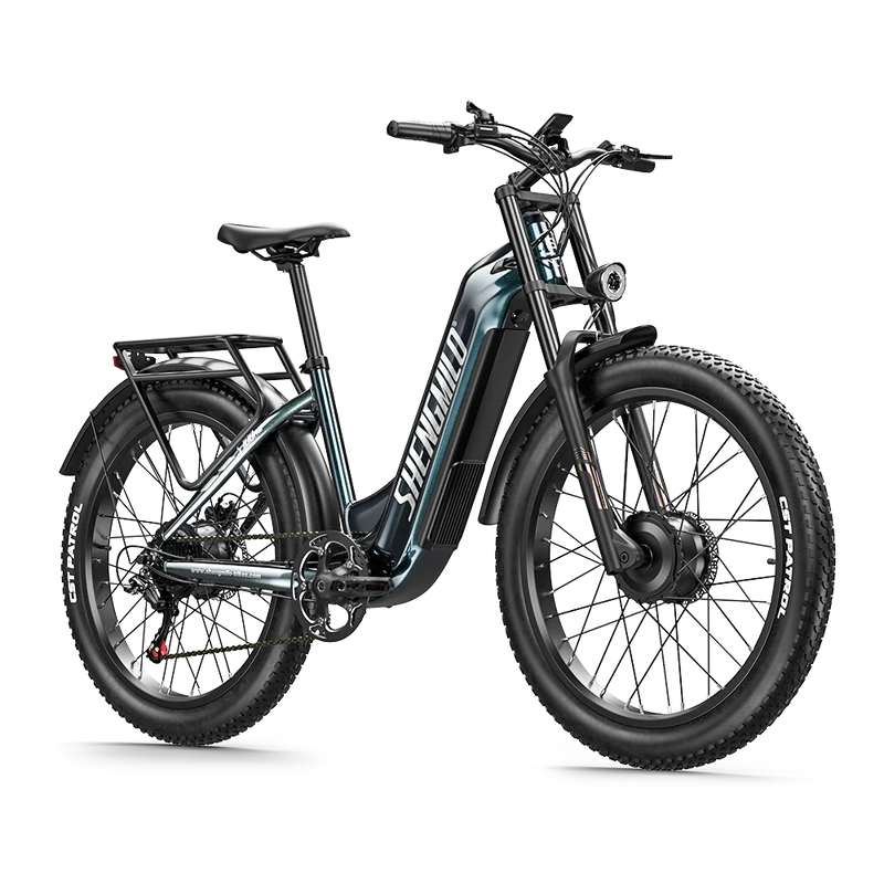 Vélo électrique Shengmilo S700PRO 2000W à double moteur 48V 25Ah