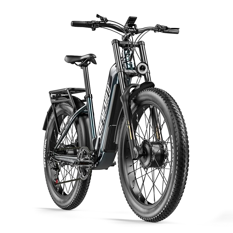 Vélo électrique Shengmilo S700PRO 2000W à double moteur 48V 25Ah