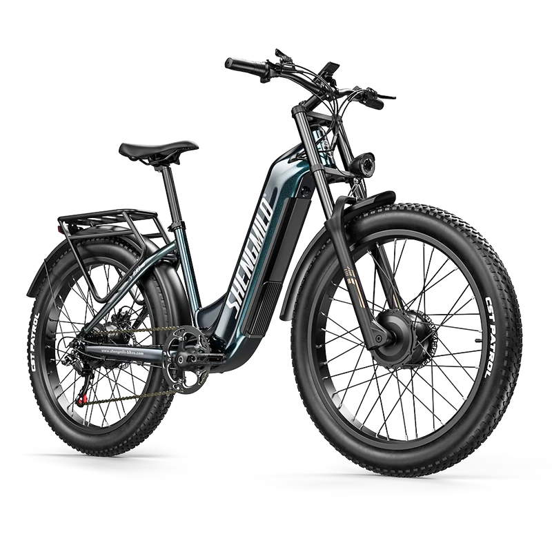 Vélo électrique Shengmilo S700PRO 2000W à double moteur 48V 25Ah