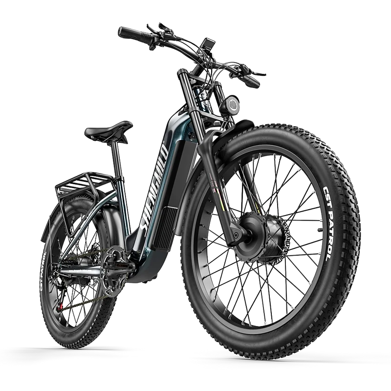 Vélo électrique Shengmilo S700PRO 2000W à double moteur 48V 25Ah