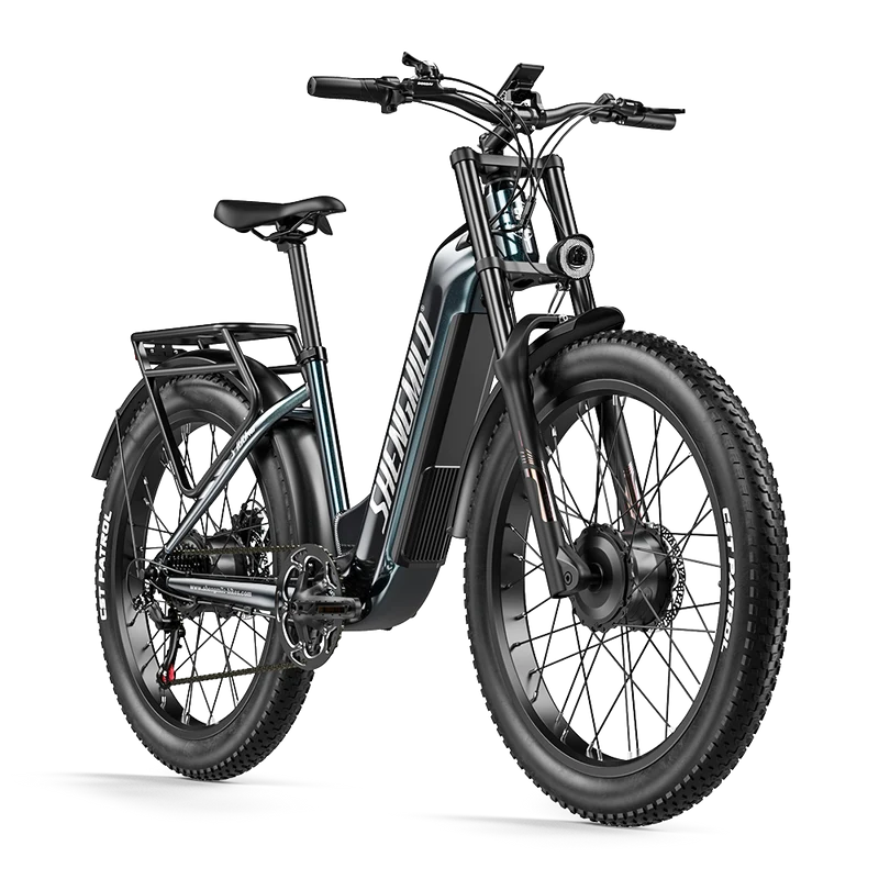 Vélo électrique Shengmilo S700PRO 2000W à double moteur 48V 25Ah