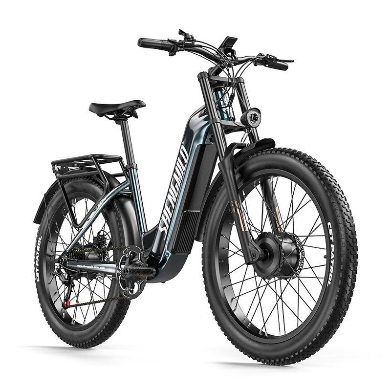 Vélo électrique Shengmilo S700PRO 2000W à double moteur 48V 25Ah