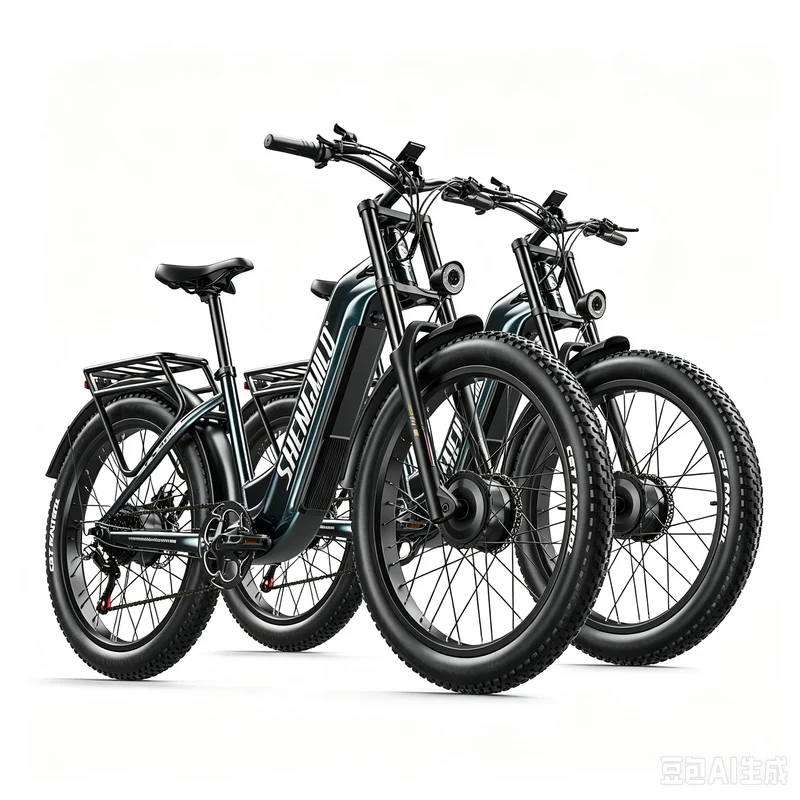 Vélo électrique Shengmilo S700PRO 2000W à double moteur 48V 25Ah