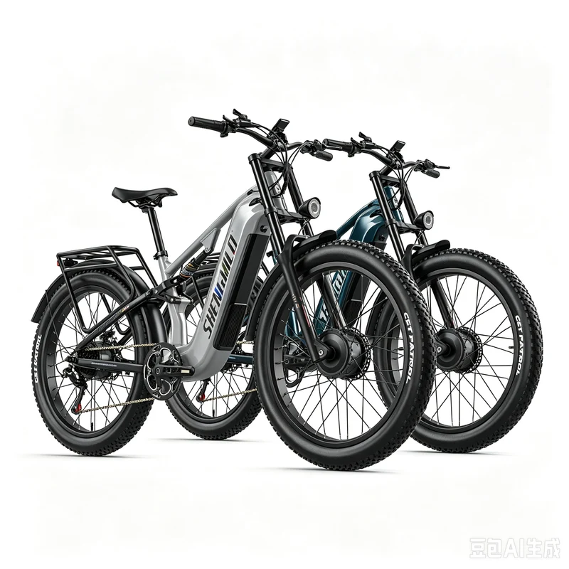 Vélo électrique Shengmilo S700PRO 2000W à double moteur 48V 25Ah