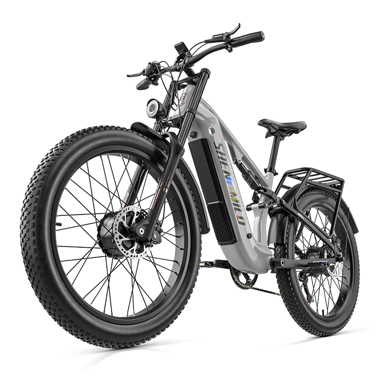 Vélo électrique Shengmilo S600PRO 2000W à double moteur, batterie 48V 25Ah