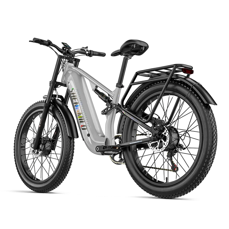 Vélo électrique Shengmilo S600PRO 2000W à double moteur, batterie 48V 25Ah