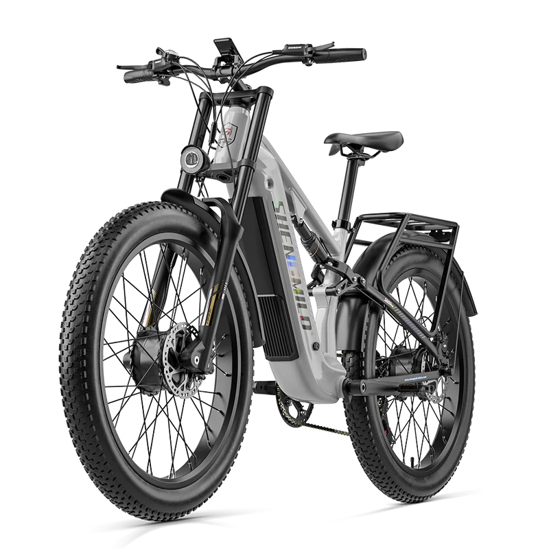 Vélo électrique Shengmilo S600PRO 2000W à double moteur, batterie 48V 25Ah