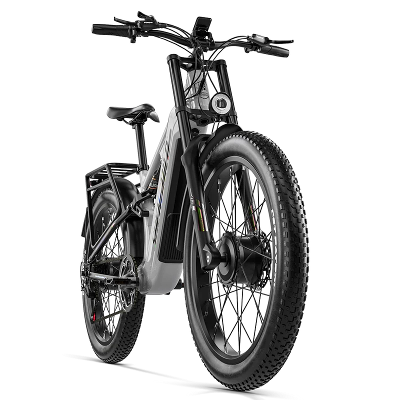 Vélo électrique Shengmilo S600PRO 2000W à double moteur, batterie 48V 25Ah