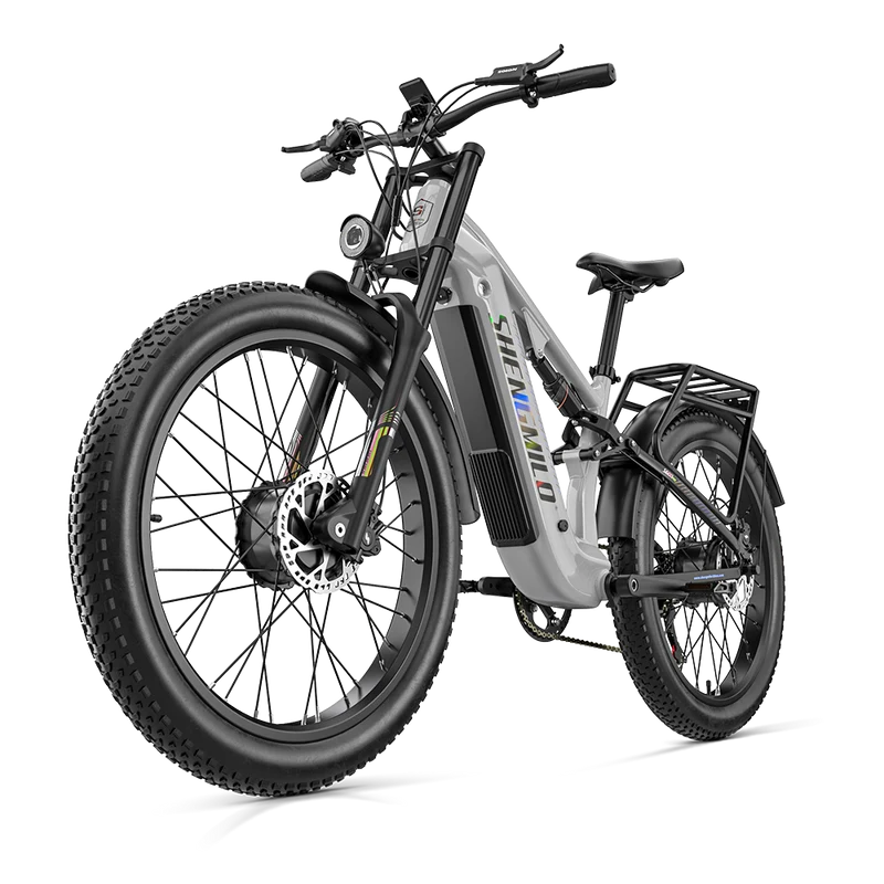 Vélo électrique Shengmilo S600PRO 2000W à double moteur, batterie 48V 25Ah