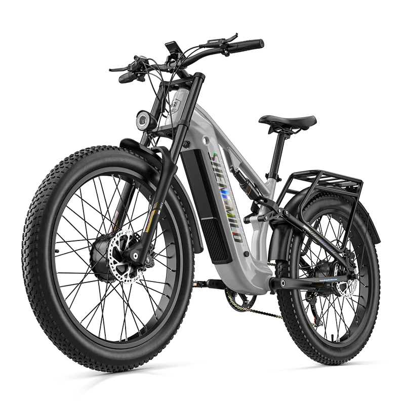 Vélo électrique Shengmilo S600PRO 2000W à double moteur, batterie 48V 25Ah