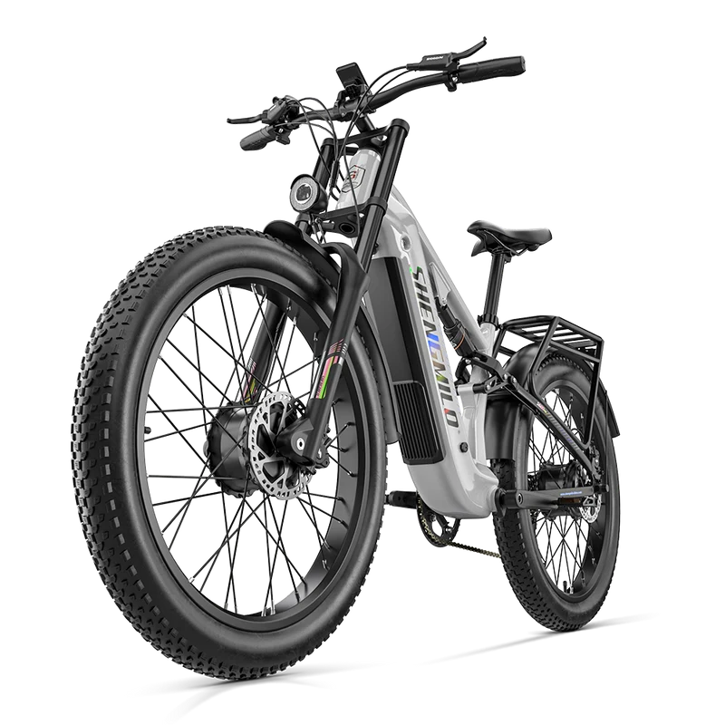 Vélo électrique Shengmilo S600PRO 2000W à double moteur, batterie 48V 25Ah