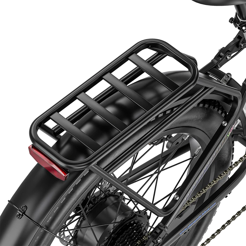 Vélo électrique Shengmilo S600PRO 2000W à double moteur, batterie 48V 25Ah