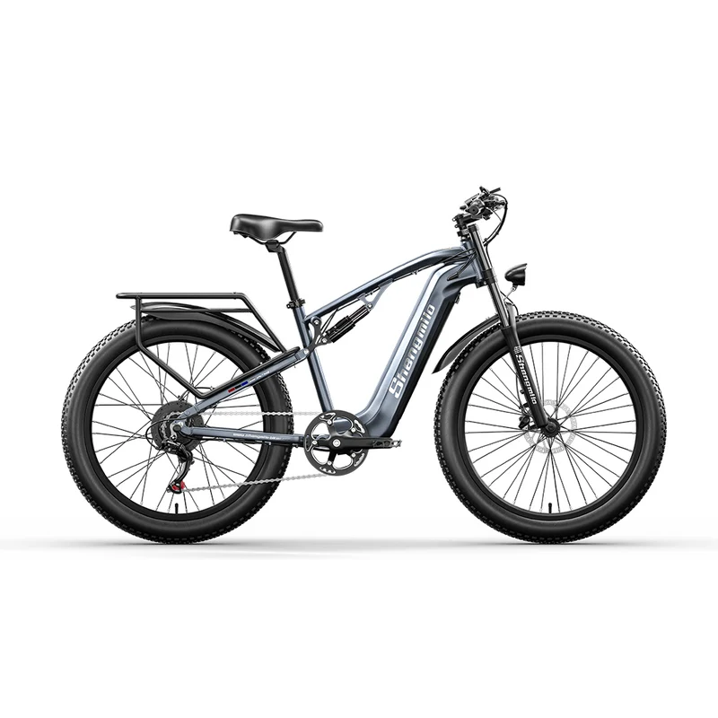 Vélo de montagne électrique à suspension complète Shengmilo MX05 48V 17.5AH 90KM