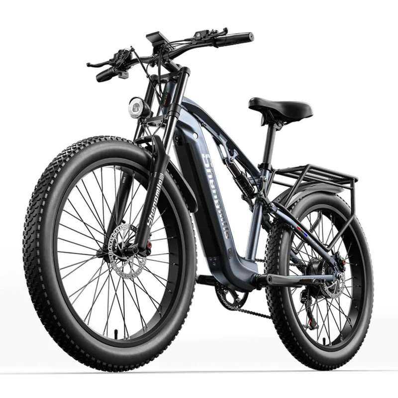 Vélo de montagne électrique à suspension complète Shengmilo MX05 48V 17.5AH 90KM