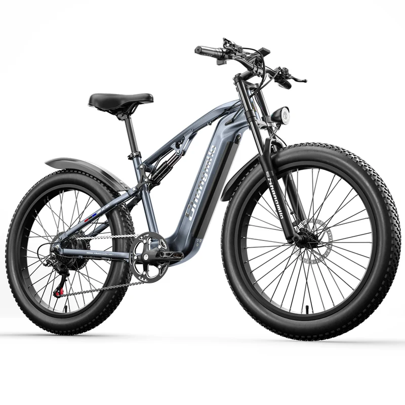 Vélo de montagne électrique à suspension complète Shengmilo MX05 48V 17.5AH 90KM