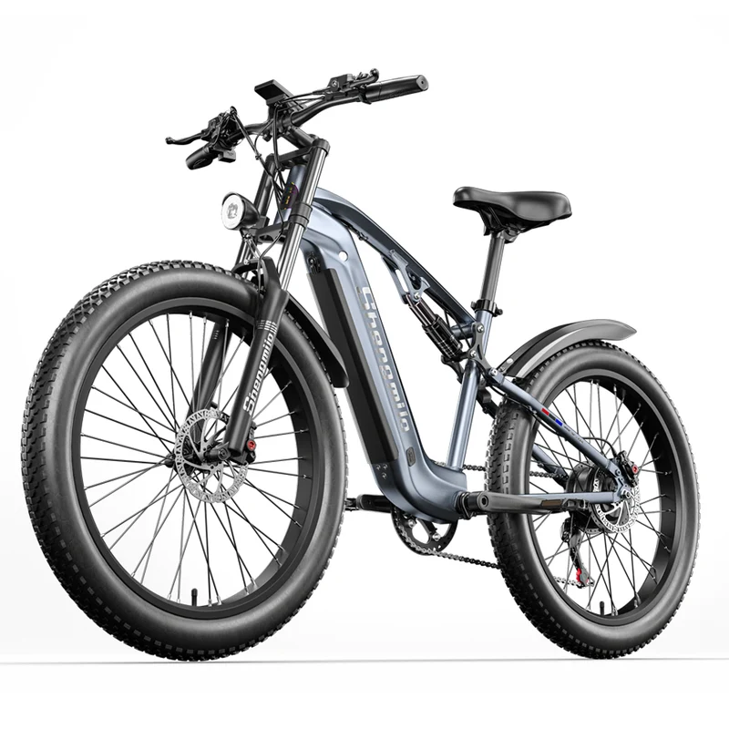 Vélo de montagne électrique à suspension complète Shengmilo MX05 48V 17.5AH 90KM