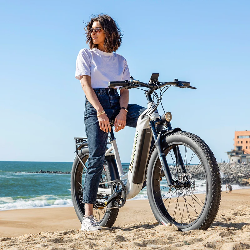 Shengmilo MX06 Step Through E-bike 48V 17.5AH SAMSUNG batterie 90KM